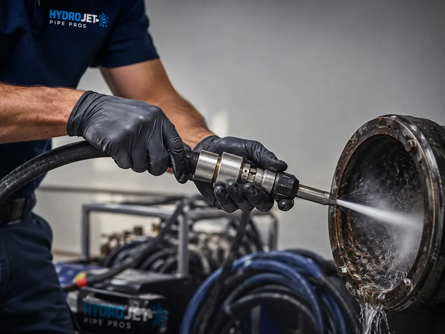 Hydro Jet Pipe Descaling in Menlo Park, CA
